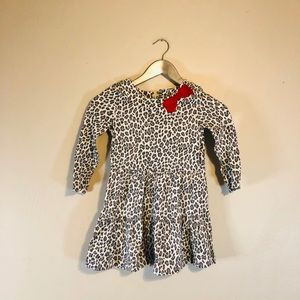 Carters Leopard Print Girls Dress Size 5